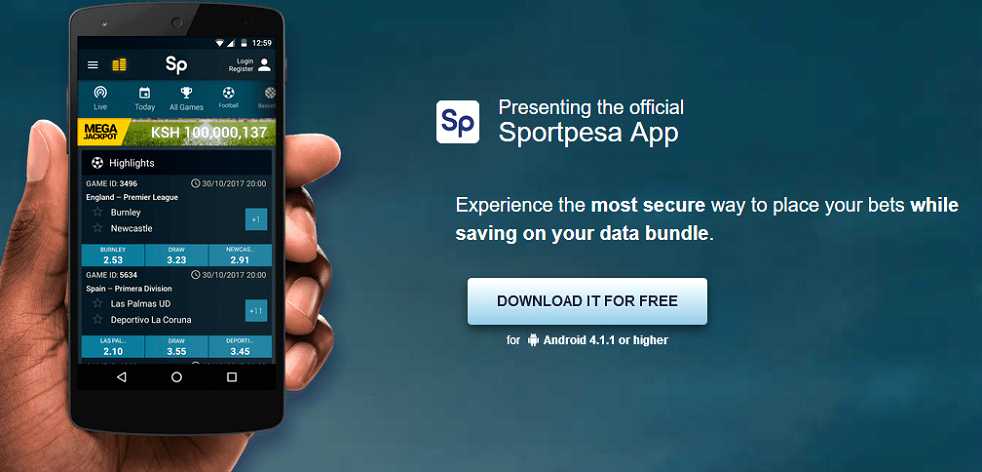 SportPesa app download