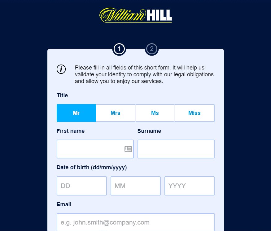 william hill app account unavailable